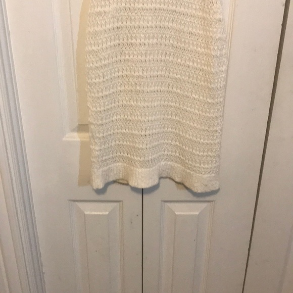 Loft White Crochet Tank Top - Picture 3 of 4